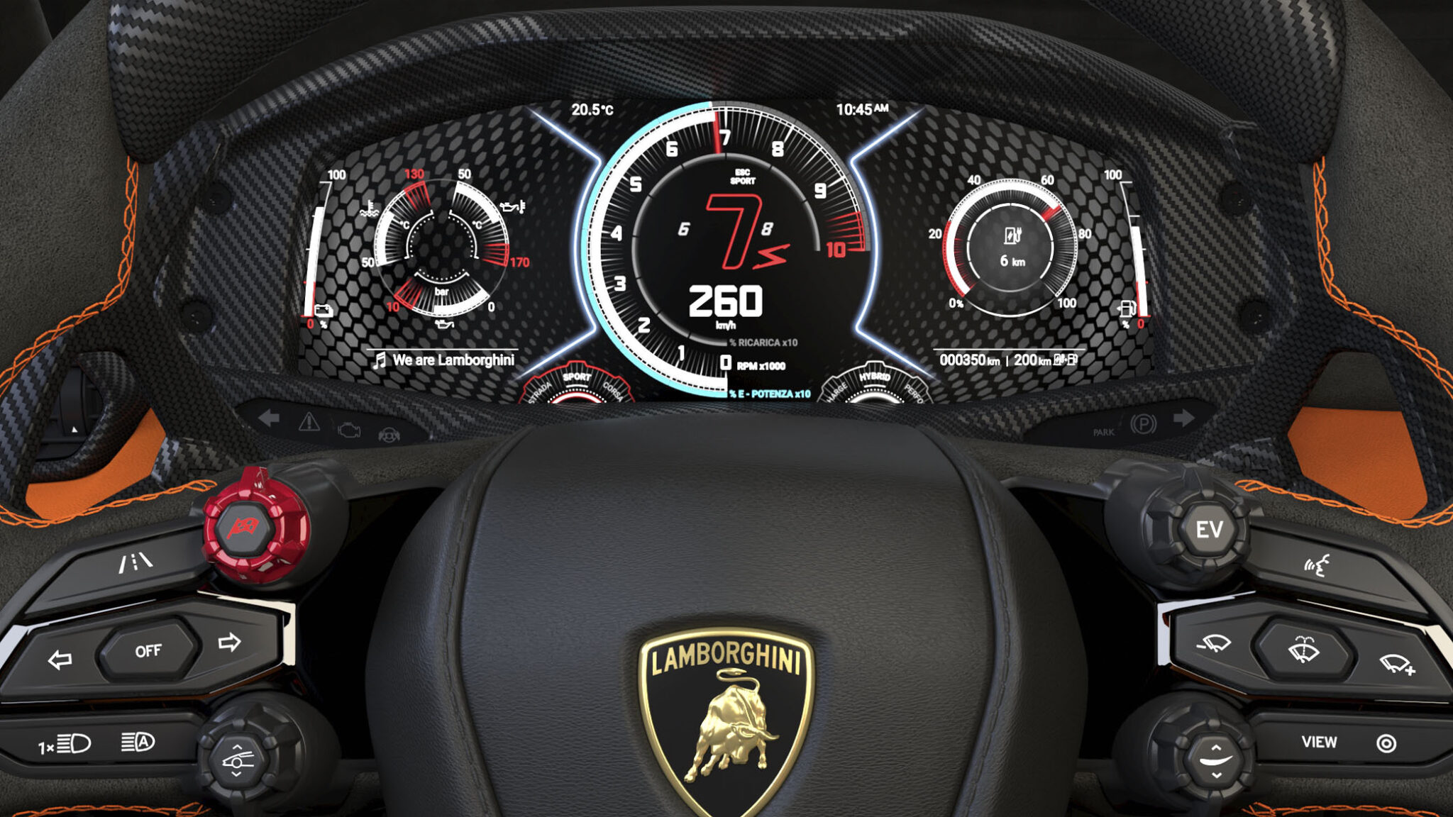 New Lamborghini LB744 V12 Flagship Features A ‘City’ Mode Limited To