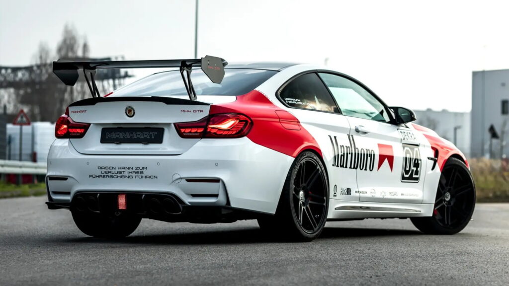 Manhart’s BMW M4 DTM Champion Edition Gets Marlboro Livery And Boost To ...