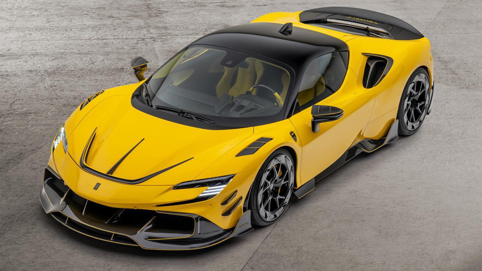 Mansory’s “Softkit” For the Ferrari SF90 Stradale Is Still Quite In