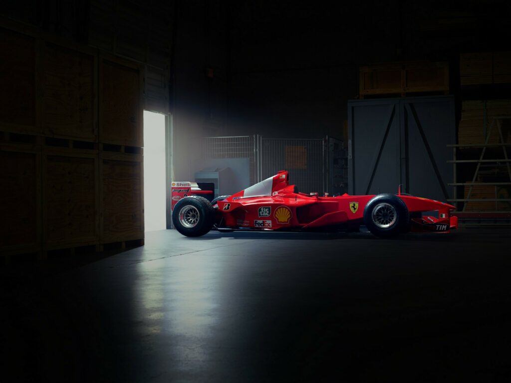 This Michael Schumacher Ferrari just smashed auction records