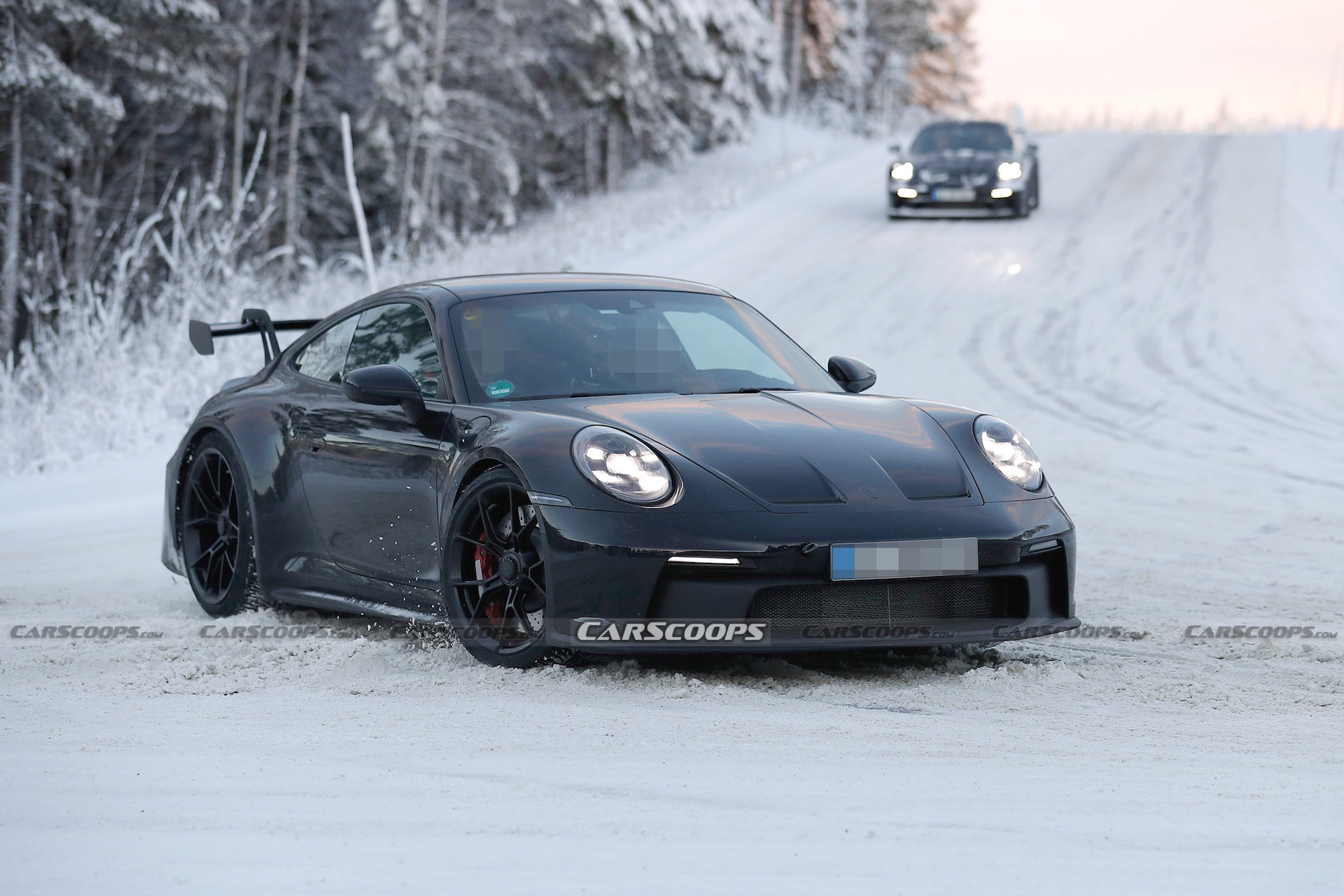 2025 Porsche 911 GT3 And Touring Spied With Heavy Camouflage Over New ...