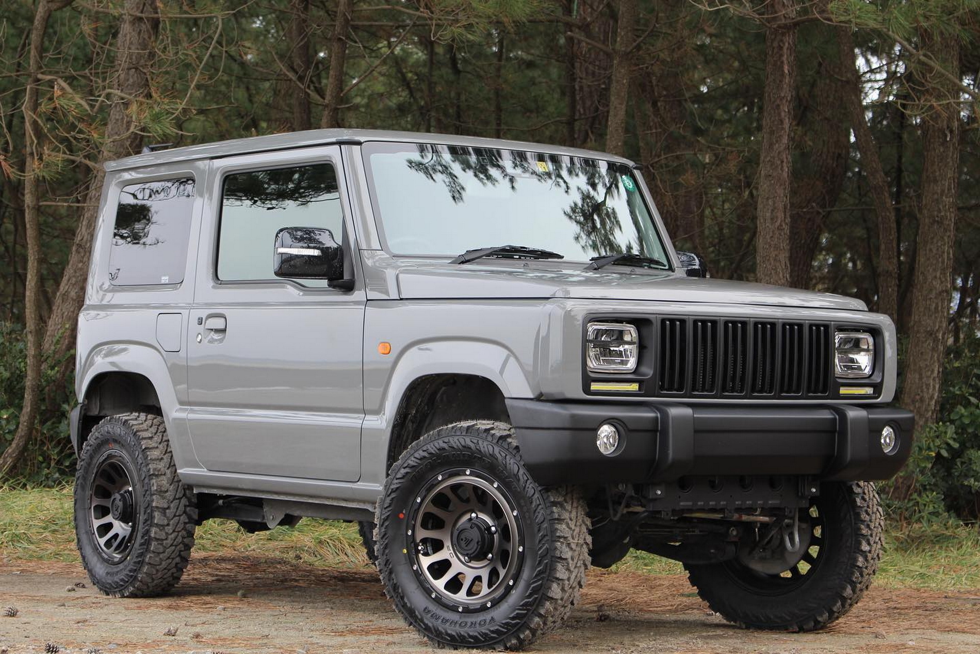 Suzuki Jimny Transformed Into A Little Jeep Cherokee XJ Impersonator ...