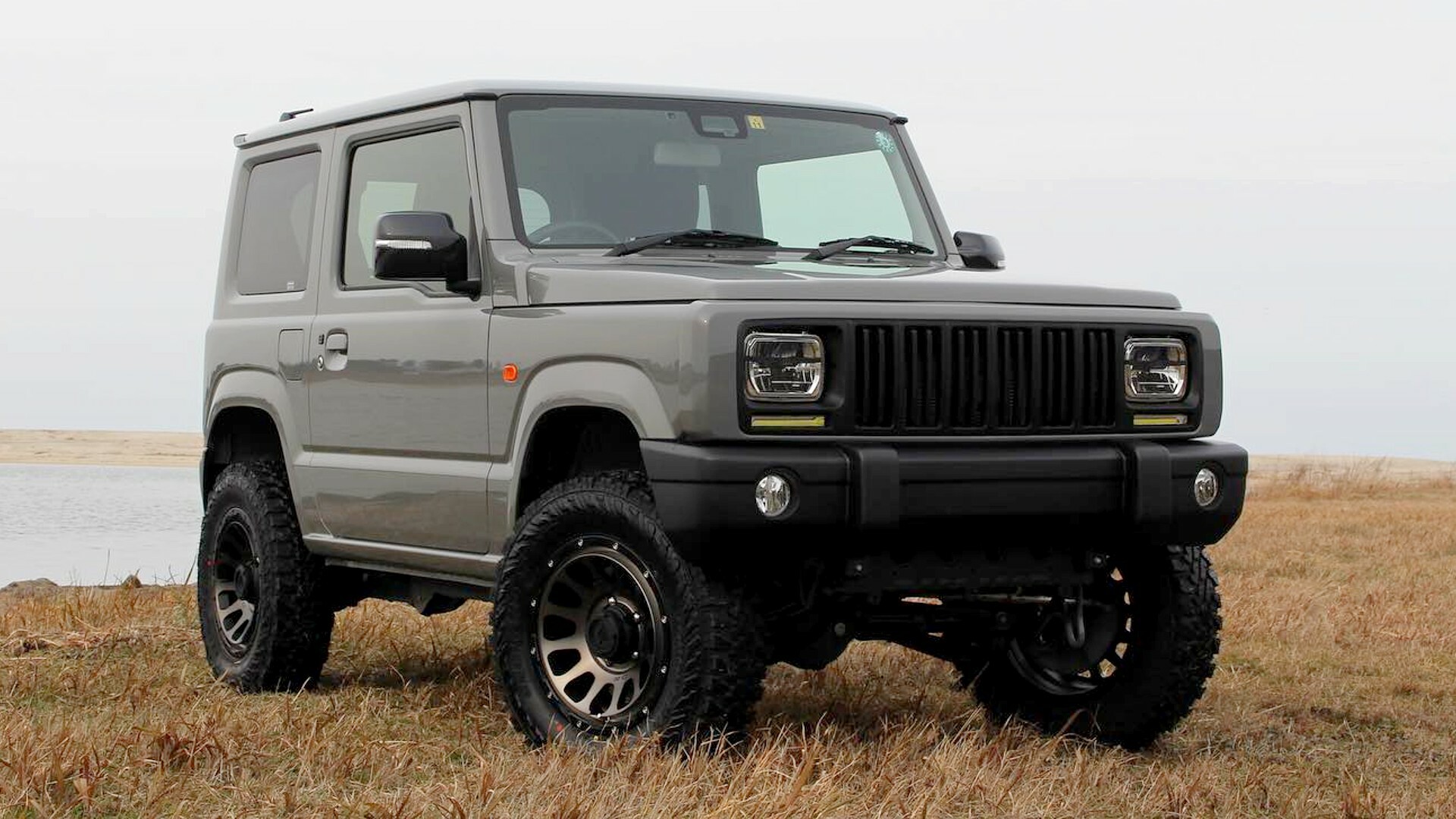 Suzuki Jimny Transformed Into A Little Jeep Cherokee XJ Impersonator ...