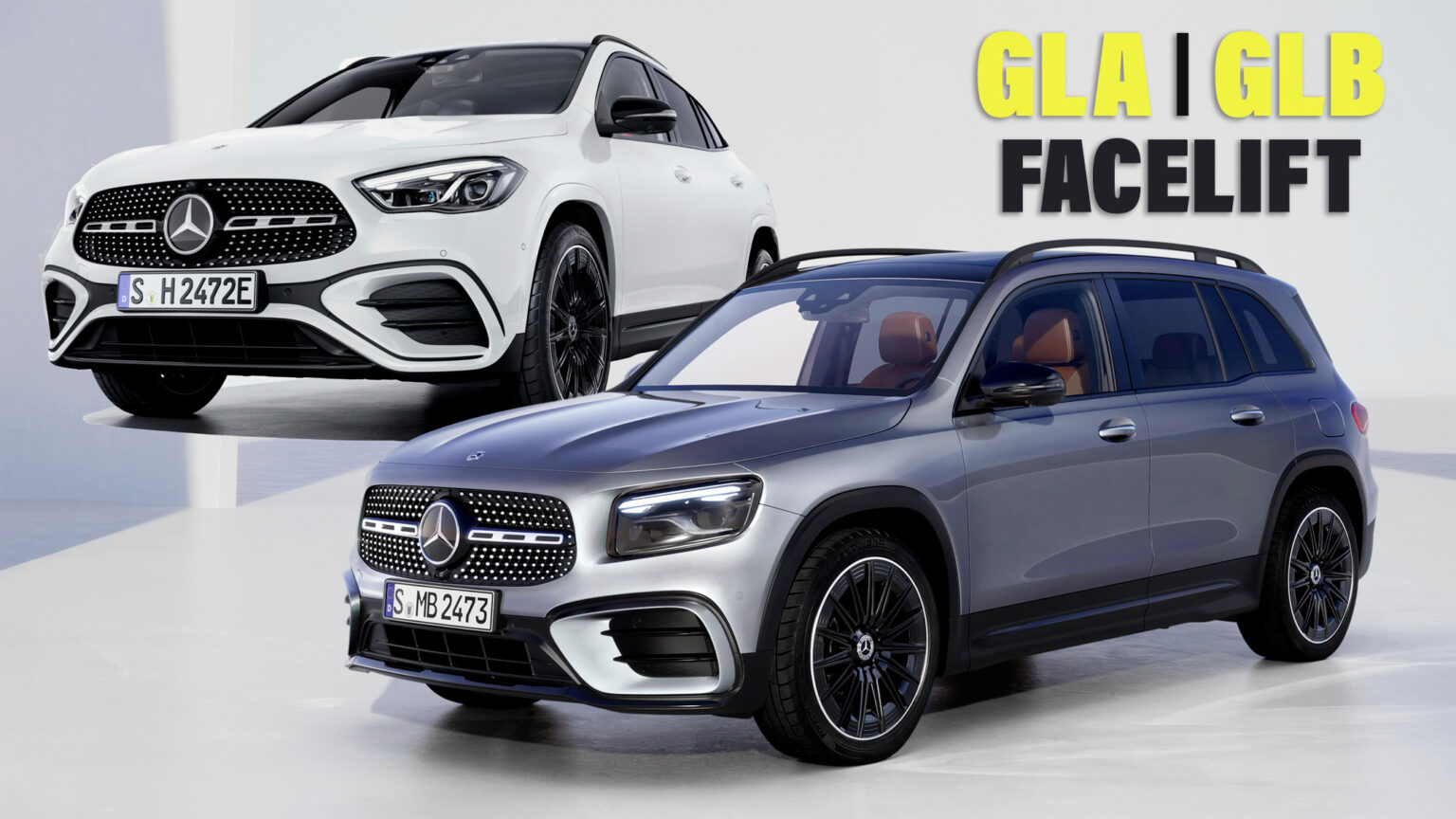 2024 Mercedes GLA And GLB Updated With A Sportier Face And MildHybrid