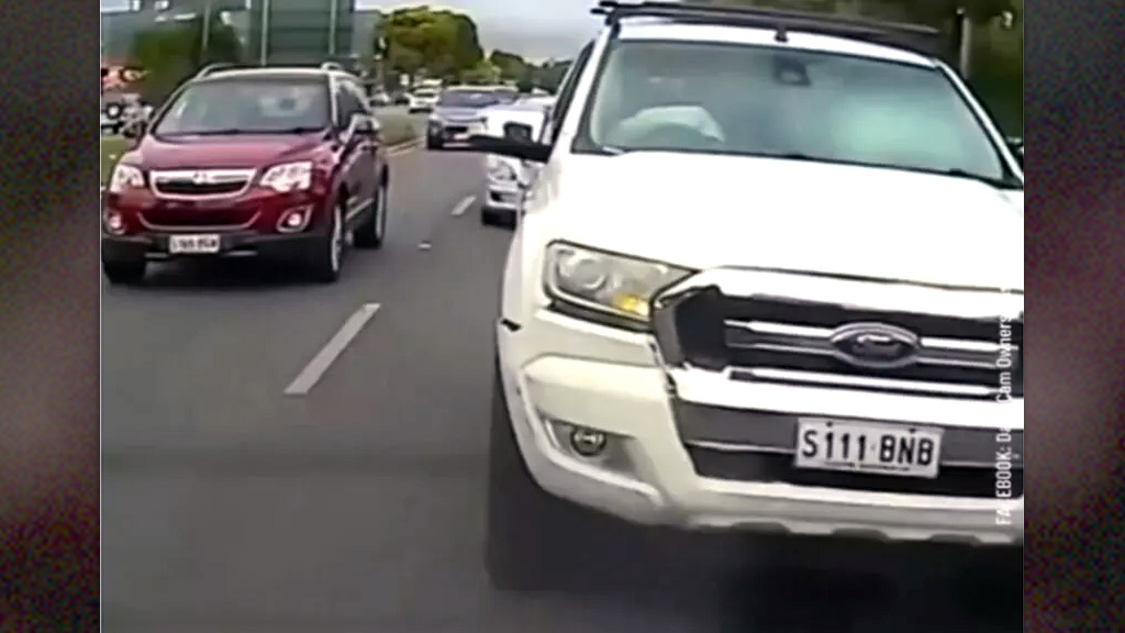  Ford Ranger Driver’s Road Rage Blows Up In His Face And Airbags