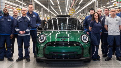 One Millionth MINI 2-Door To Leave Factory Is An Electric Model | Carscoops