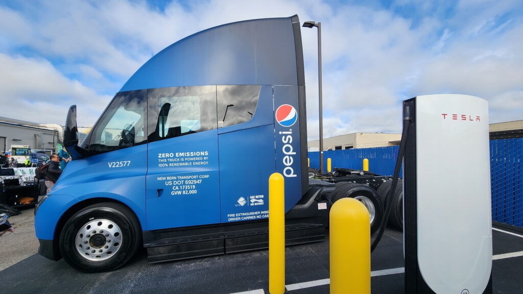  PepsiCo’s Delivery Fleet Gets A Futuristic Makeover With 18 New Tesla Semis