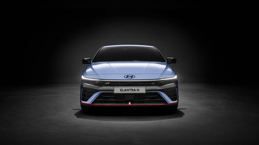 2024 Hyundai Elantra N Reveals Its New Face, Wheels, And Aggressive ...