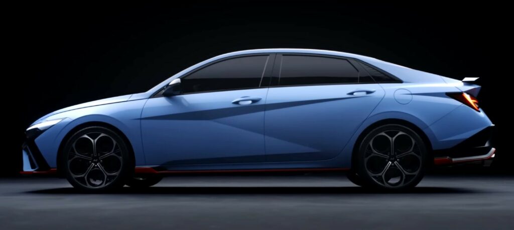 2024 Hyundai Elantra N Reveals Its New Face, Wheels, And Aggressive ...