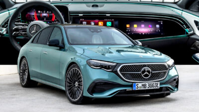 2024 Mercedes E-Class Thinks Hybrid Power, In-Car TikTok And A Selfie ...