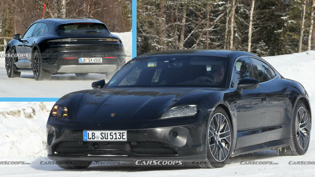  Porsche Taycan And Taycan Cross Turismo To Get Barely Noticeable Facelift