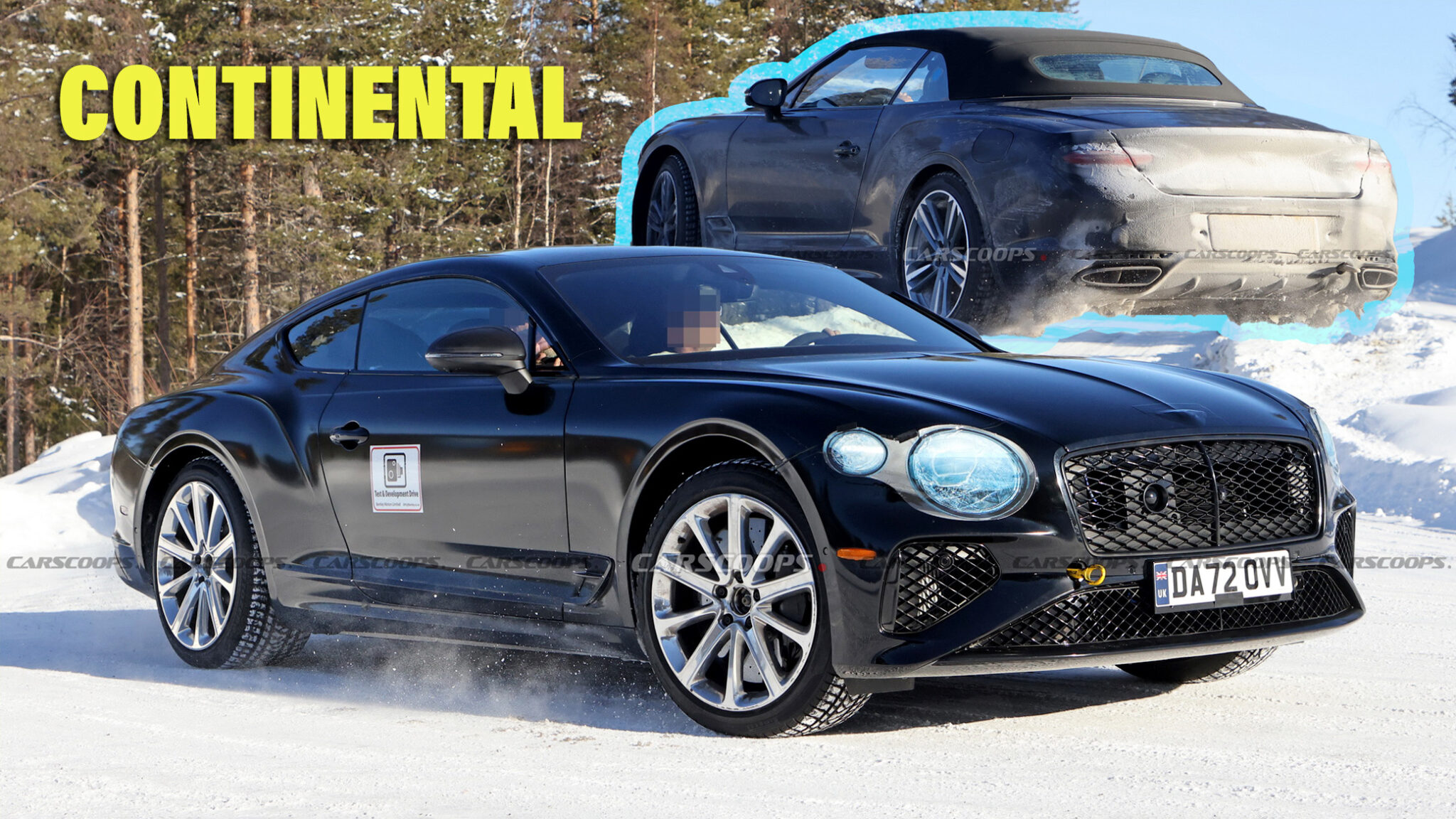 Facelifted 2025 Bentley Continental And GTC Cabrio Think It’s Better To