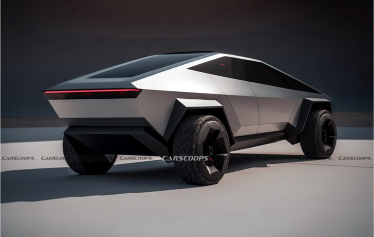 What If Tesla Embraced The Cybertruck’s Styling For A Rugged Coupe-SUV ...