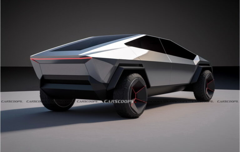 What If Tesla Embraced The Cybertruck’s Styling For A Rugged Coupe-SUV ...