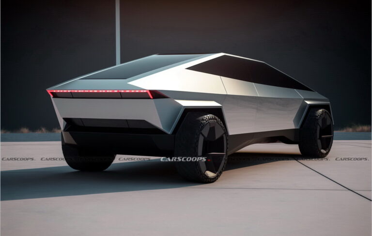 What If Tesla Embraced The Cybertruck’s Styling For A Rugged Coupe-suv 