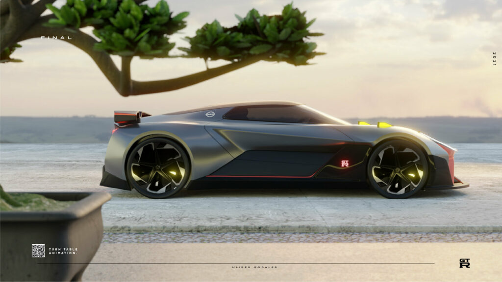 andreas_tsiavos's Nissan R36 GT-R Skyline Concept. Designed by