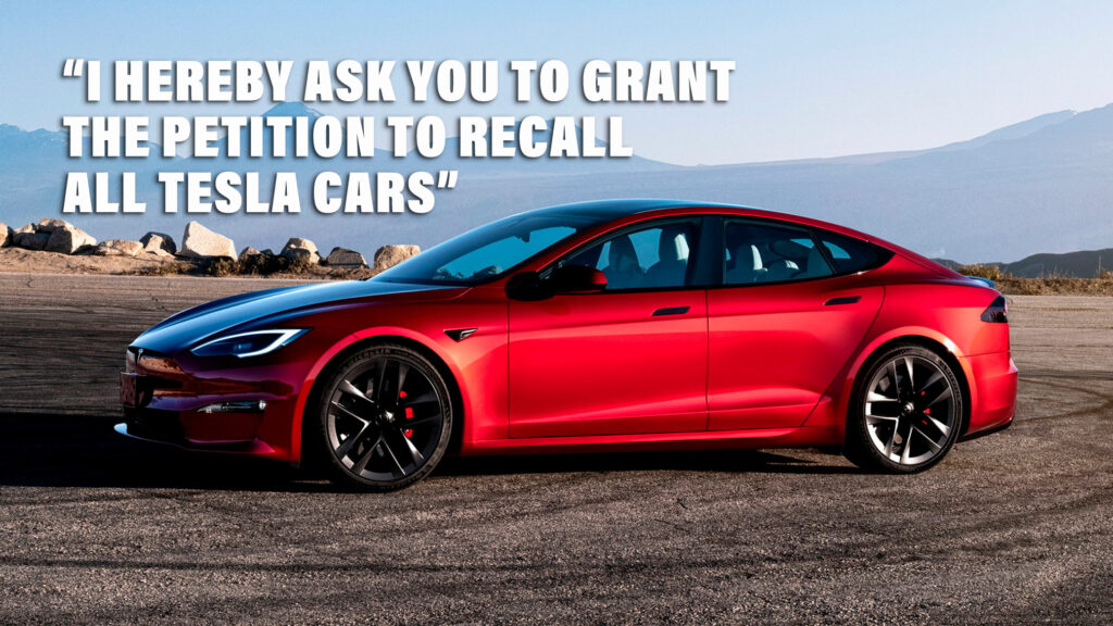  Researcher Asks U.S. To Recall Every Single Tesla After 2013 Over Sudden Unintended Acceleration