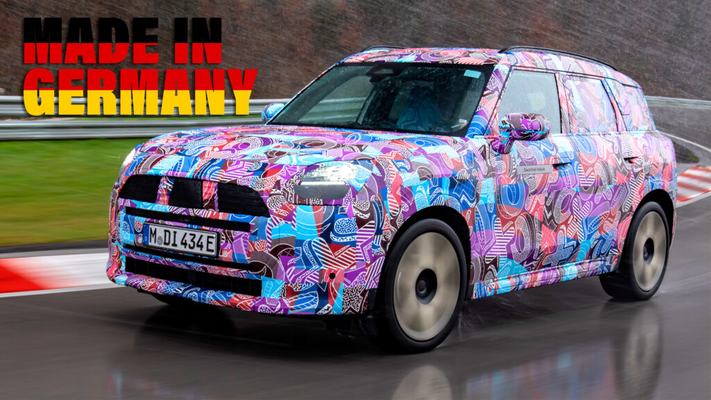  2025 Countryman Will Be The First MINI Made In Germany, EV Versions Pack Up To 308HP