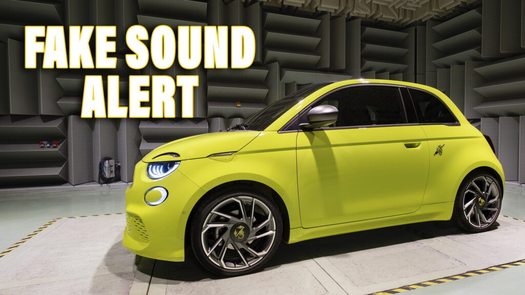  Abarth Fakes It ‘Til They Make It: The 500e’s New Artificial Sound Generator