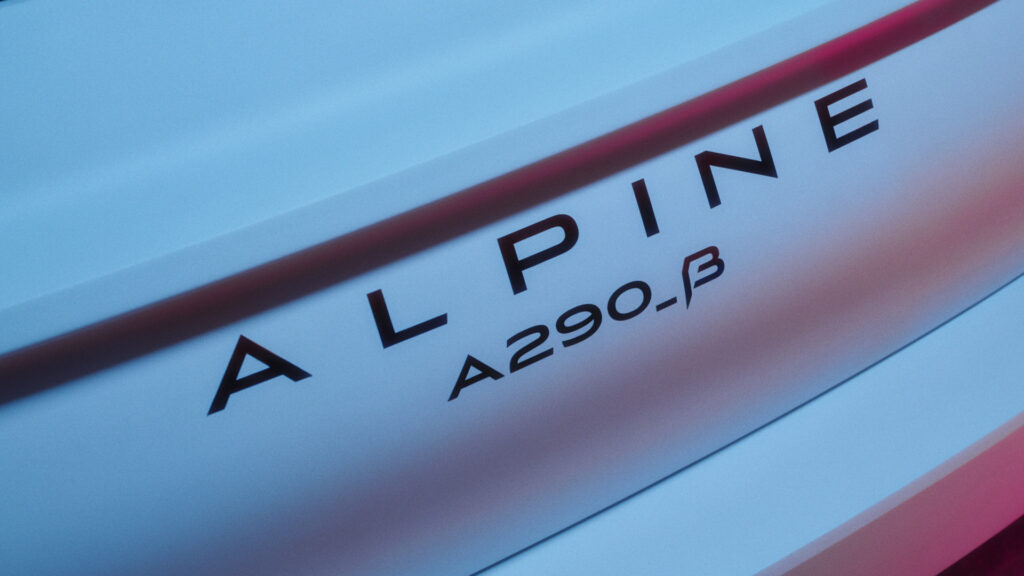  Alpine Teases A290_β Electric Hot Hatch Concept Ahead Of May 9 Reveal