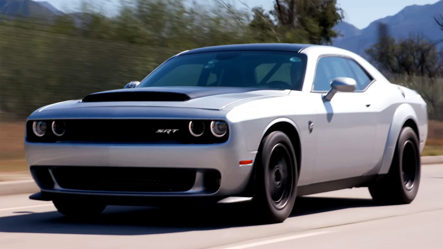 Jay Leno Feels Dodge Challenger SRT Demon 170 Is At Home On The Street