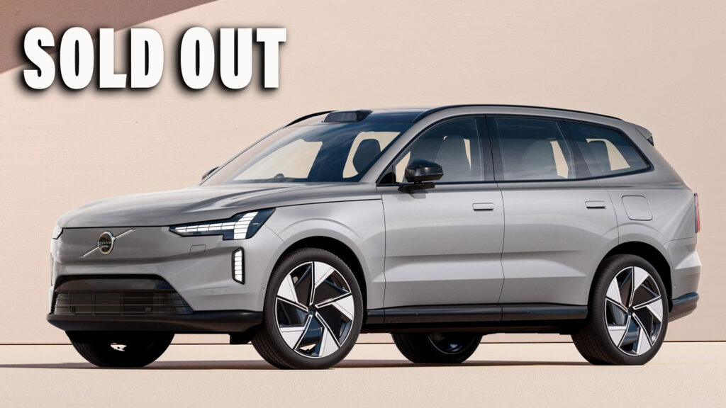  All-Electric Volvo EX90 Sold Out Until 2024, But U.S. Still Accepting Orders