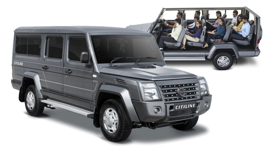 Force Citiline Is A 10 Seater SUV From India That Looks Like An Old G 