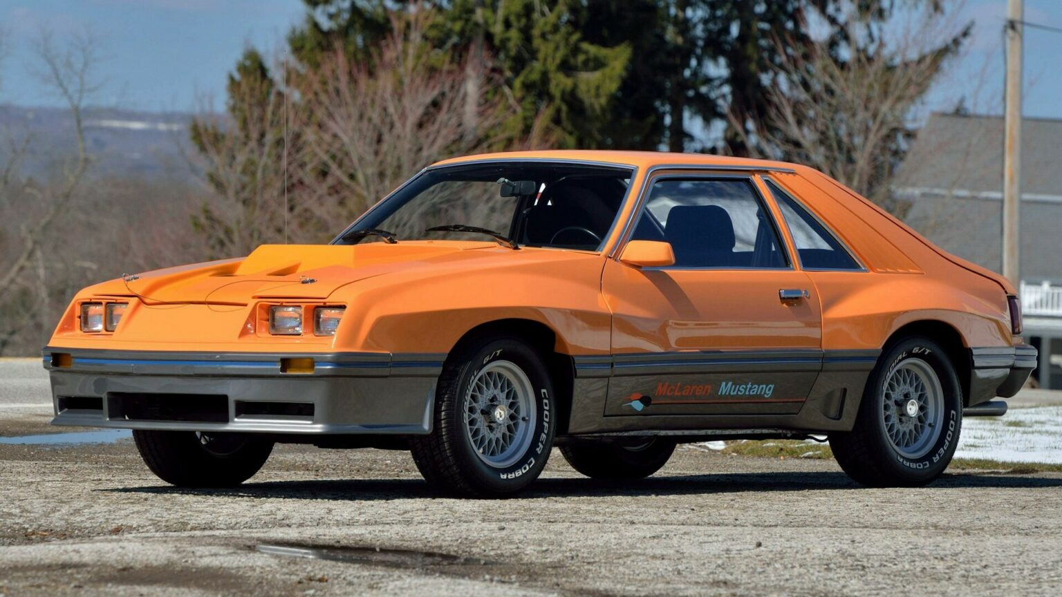 The McLaren Mustang Was A 1980s Fever Dream And One Is Going Up For ...