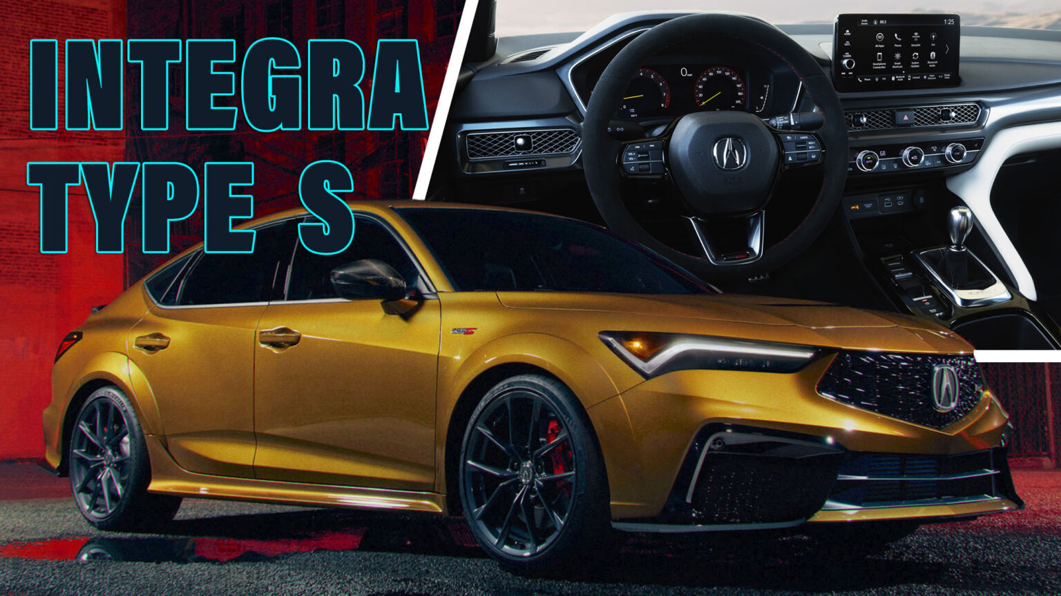 2024 Acura Integra Type S Is A Civic Type R Sedan With 320 HP Carscoops