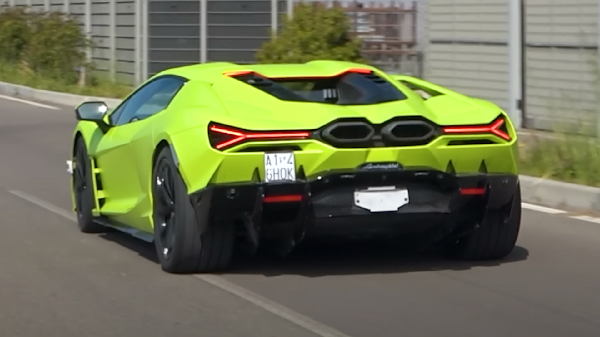 This Is What The New Lamborghini Revuelto Looks Like On The Open Road