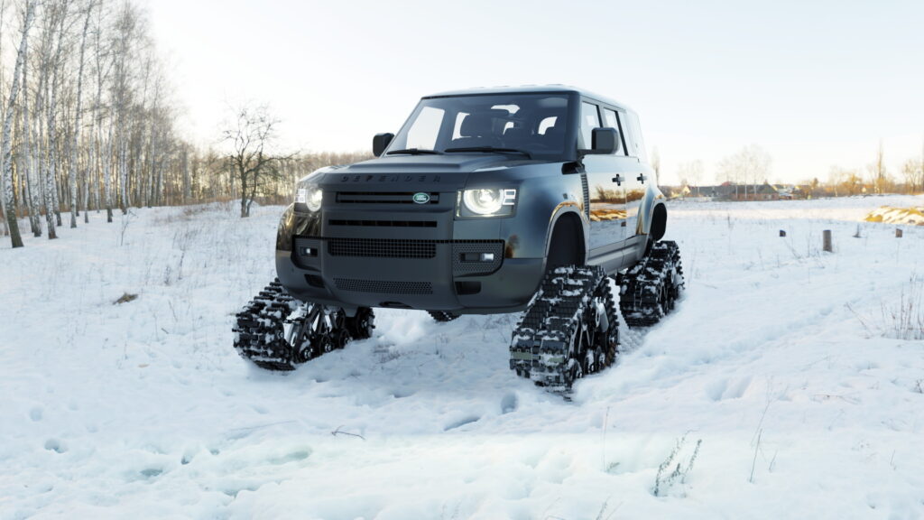 When Four Wheels Aren’t Enough: Tank Tracks Kit For Your Land Rover 