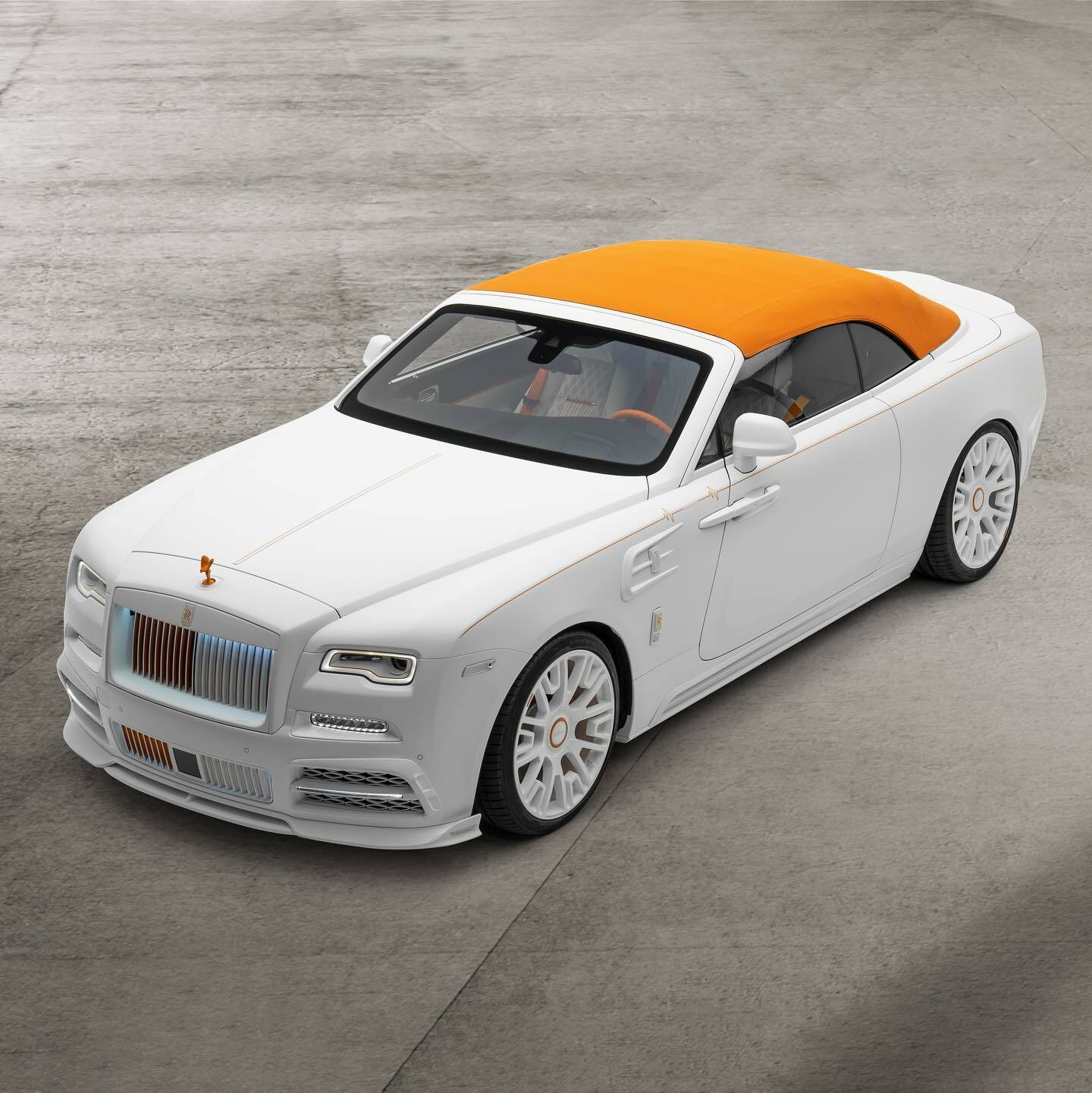 Are We Wrong For Liking This White Rolls-Royce Dawn From Mansory ...