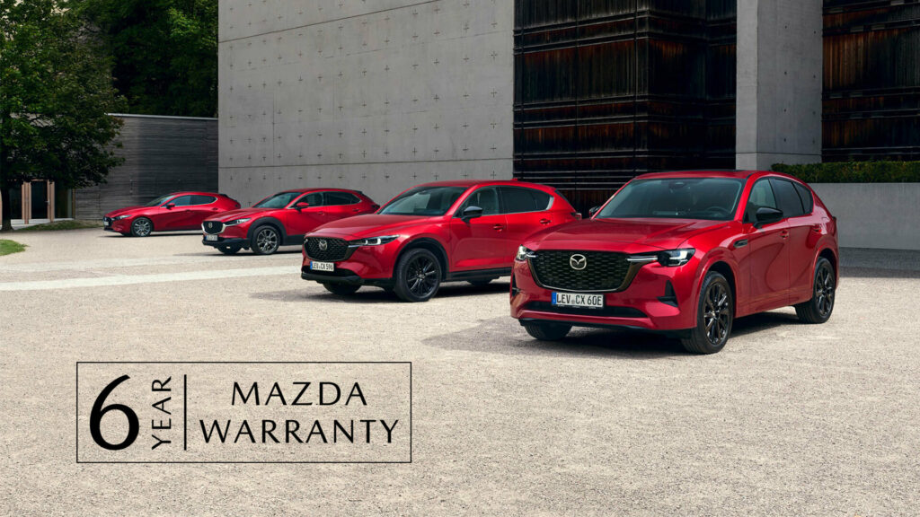  Mazda Now Offers A Six-Year Warranty In 28 European Countries