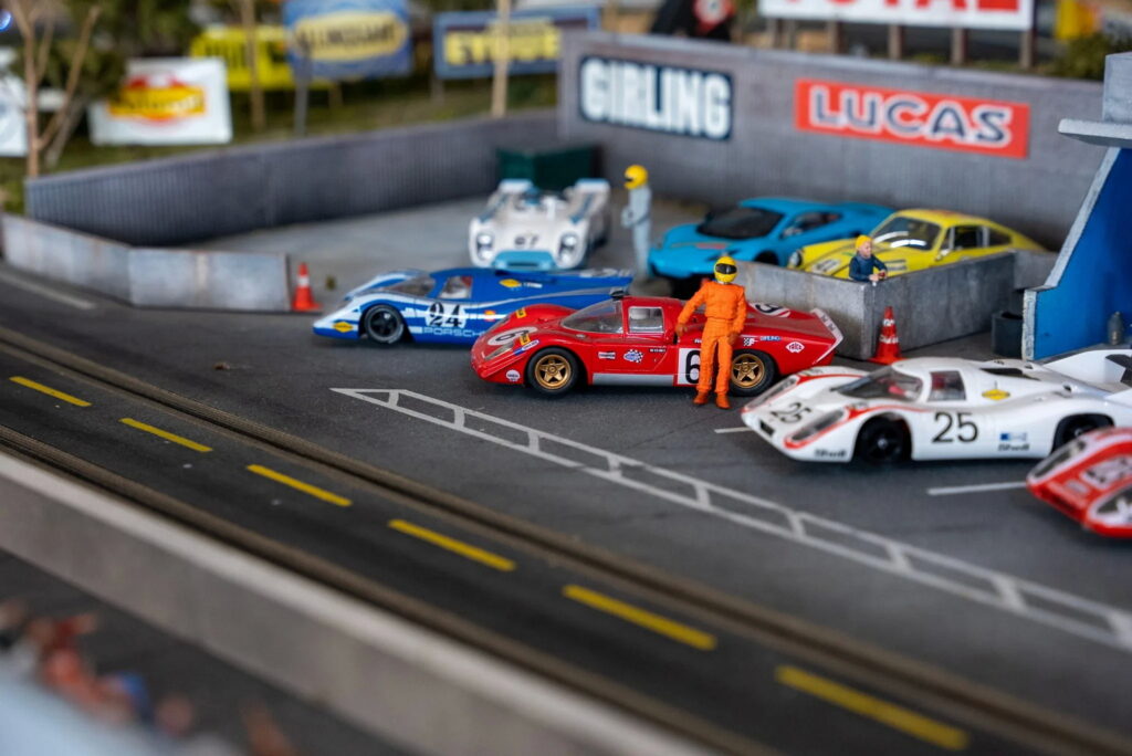 This 1:32 Scale Porsche 917 Slot Car Track For Sale Races So Hard