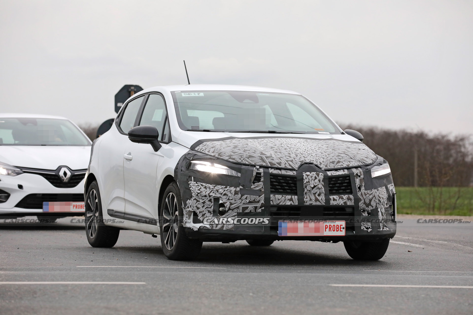 Facelifted 2024 Renault Clio Gains Big Espace Style Grille Carscoops   Renault Clio Facelift Scoop 00011 