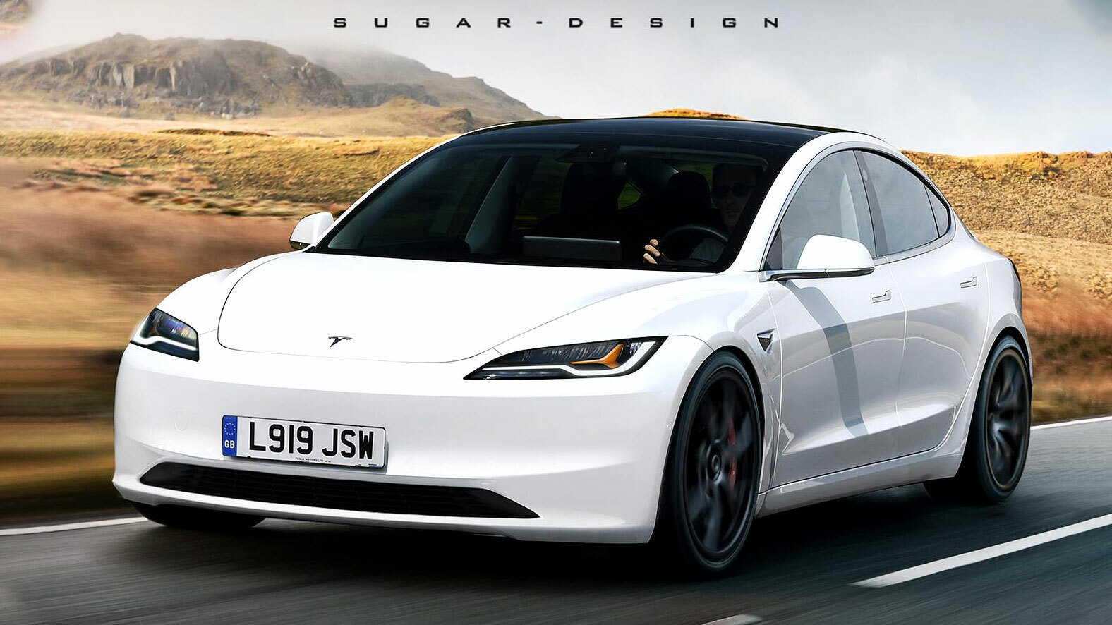 2024 Tesla Model Y Digitally Borrows Model 3 'Highland' Design