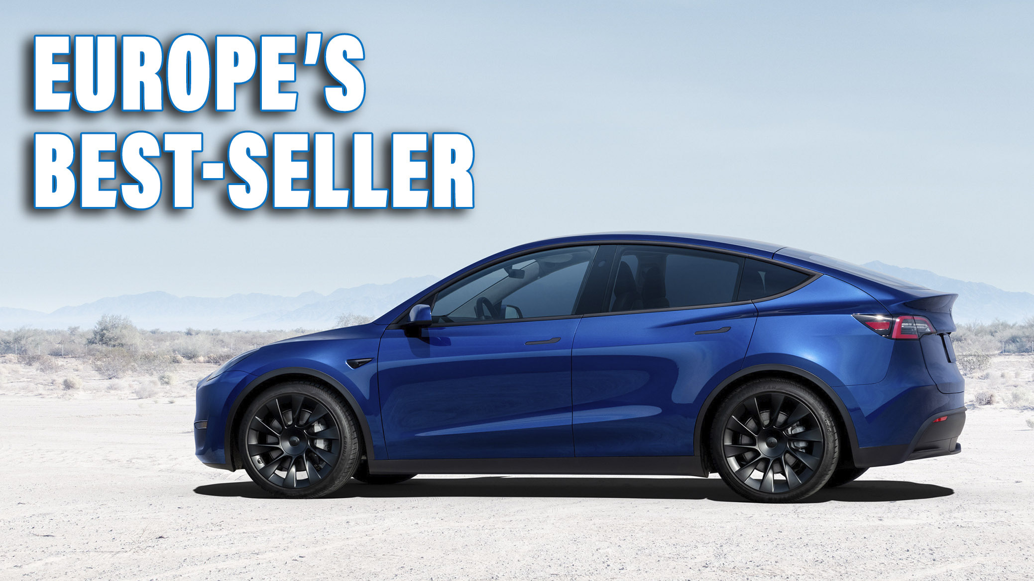 The Tesla Model Y is Europe's top-selling car -- again