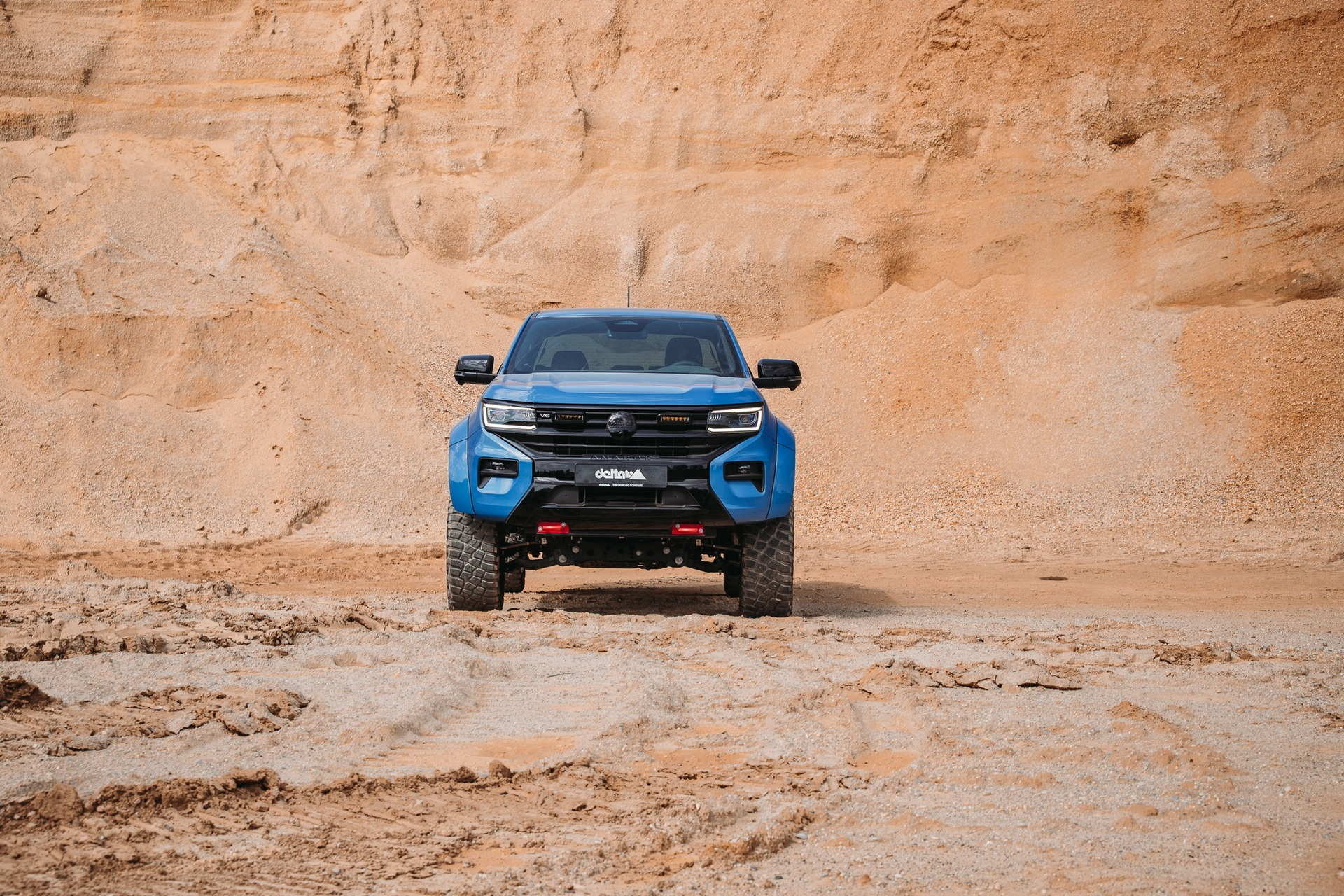 Vw Amarok Enters Beast Mode With Wide Fenders And Massive Ground