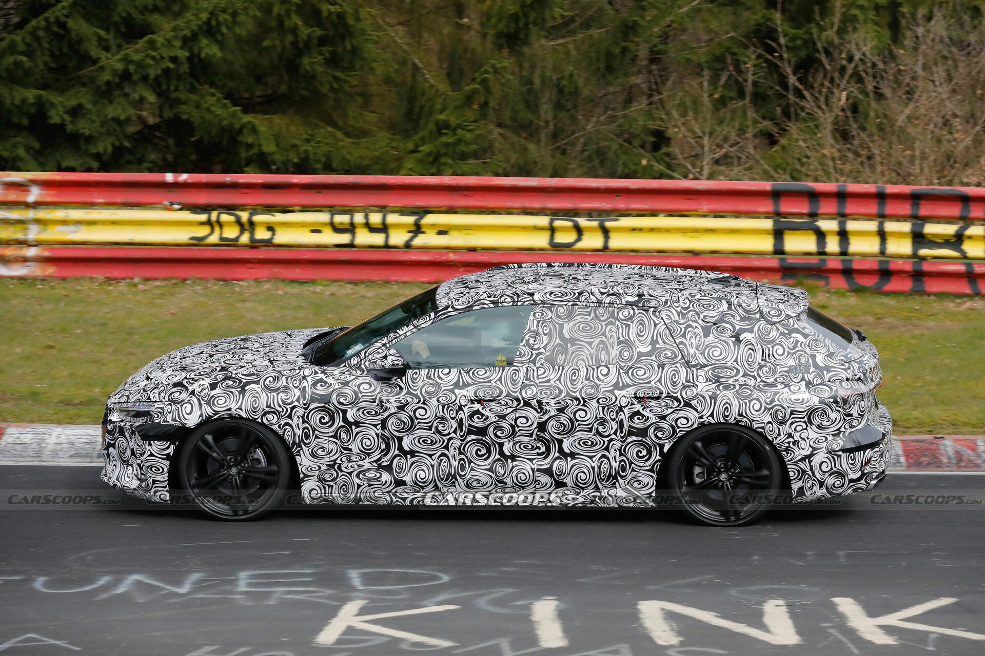 Oh Nein! Audi’s New A5 Avant Breaks Down On The Nurburgring | Carscoops