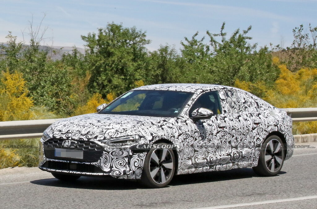 2024 Audi A5 Sportback Drops Camo, Dons New Wheels In Latest Spy Shots