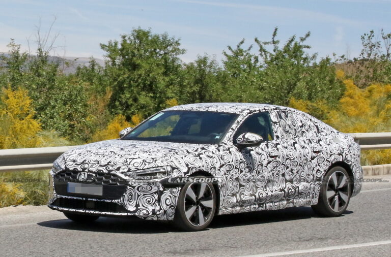 2024 Audi A5 Sportback Drops Camo, Dons New Wheels In Latest Spy Shots ...