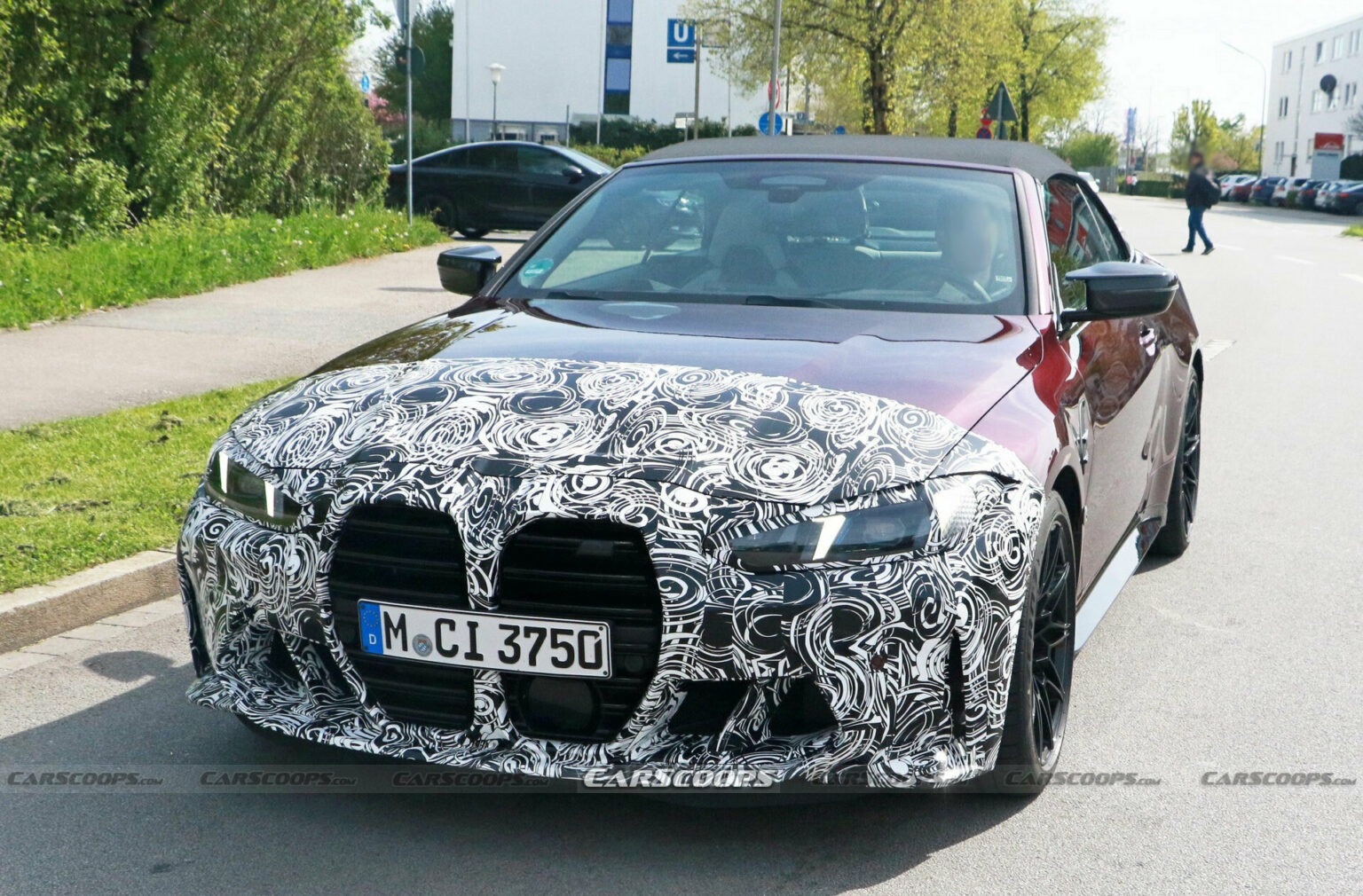 2025 BMW M4 Convertible Spied With CSL-Like Features | Carscoops