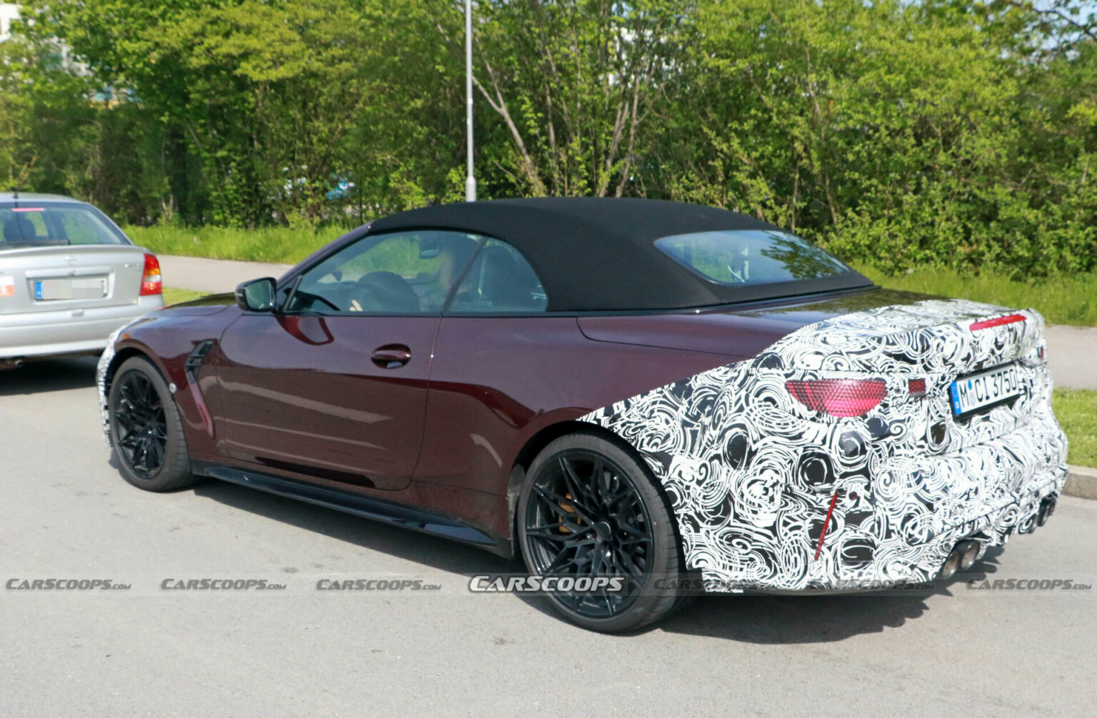 2025 BMW M4 Convertible Spied With CSL-Like Features | Carscoops