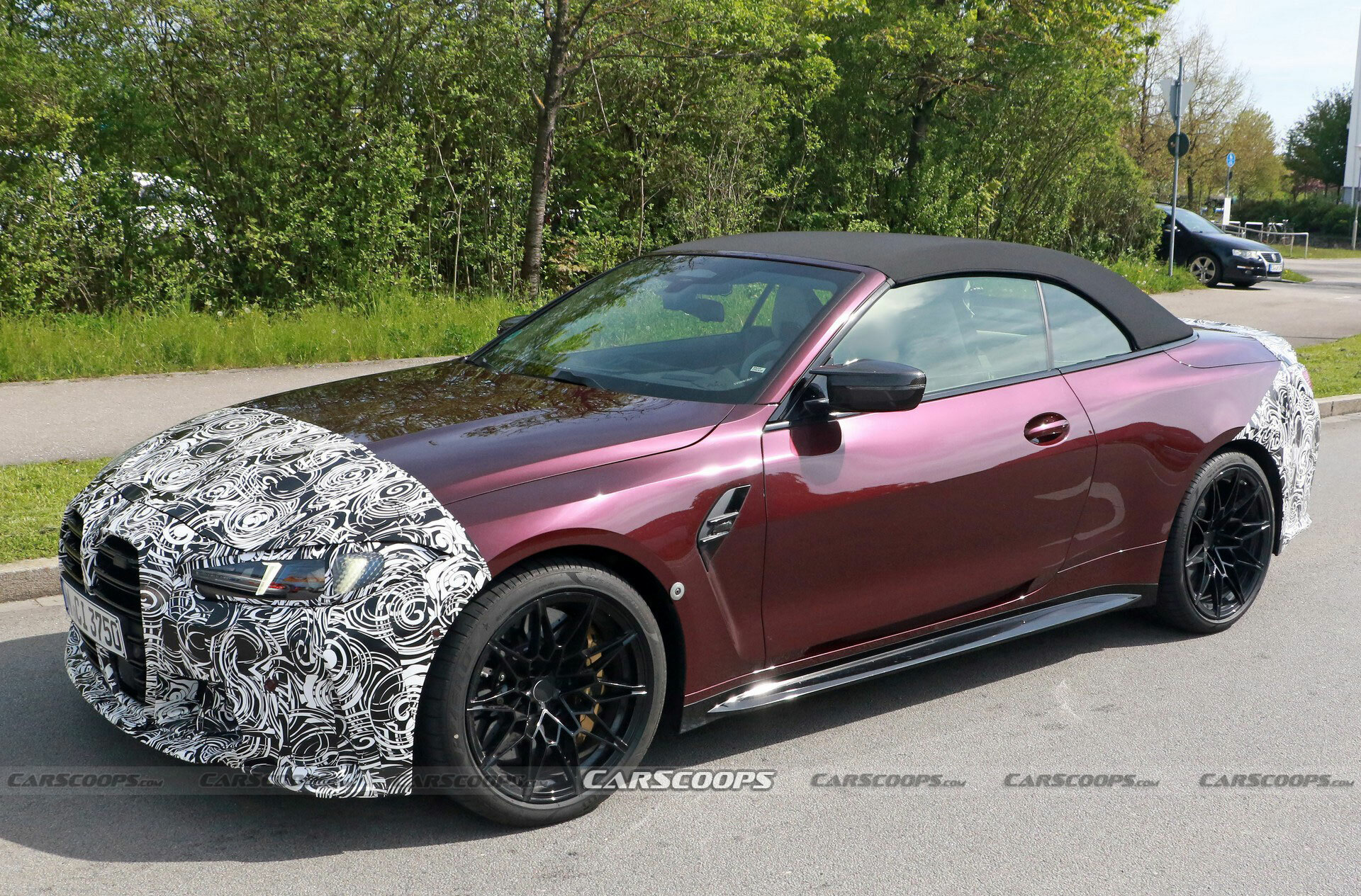 2025 BMW M4 Convertible Spied With CSL-Like Features | Carscoops