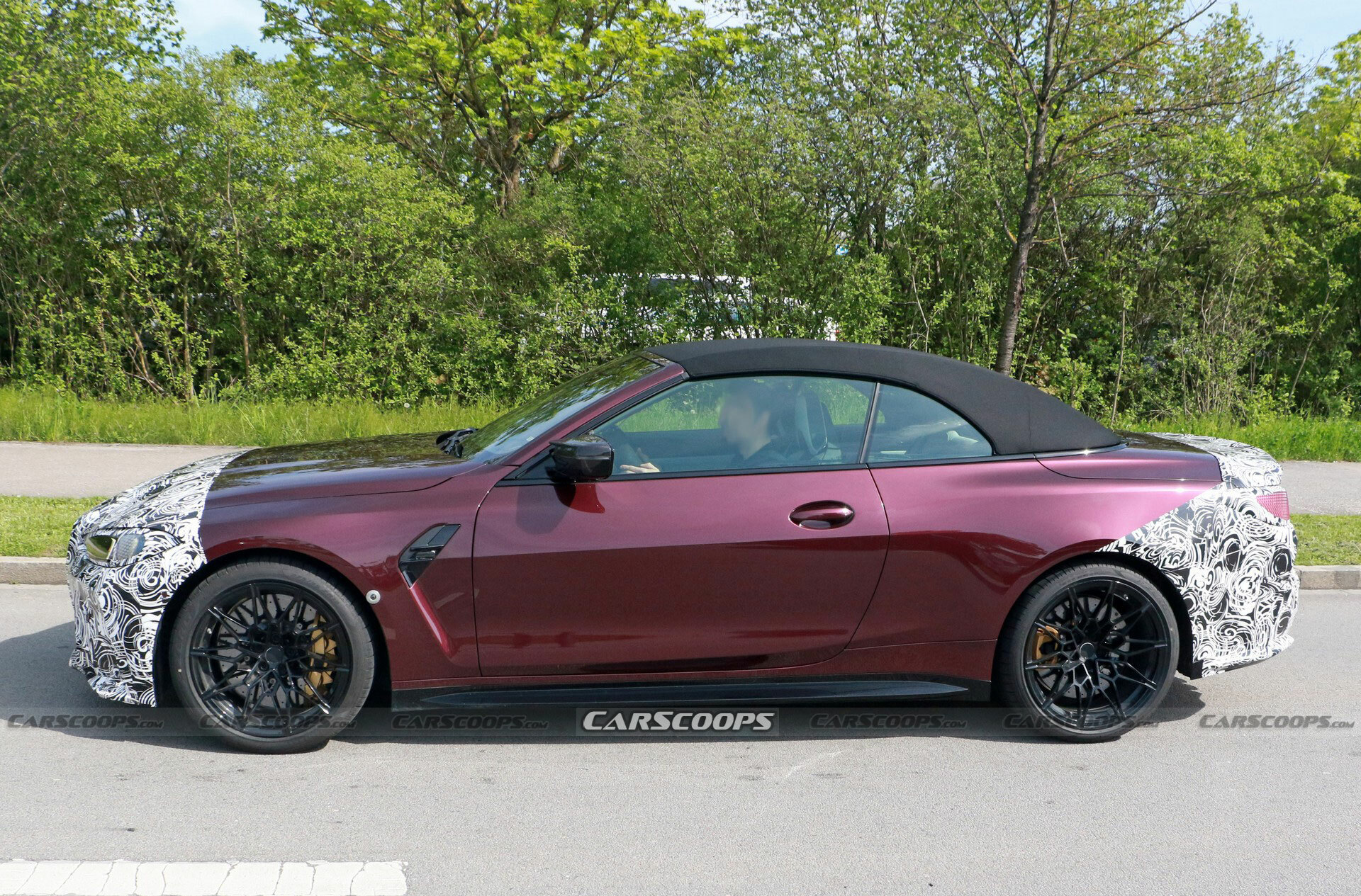 2025 BMW M4 Convertible Spied With CSLLike Features Carscoops