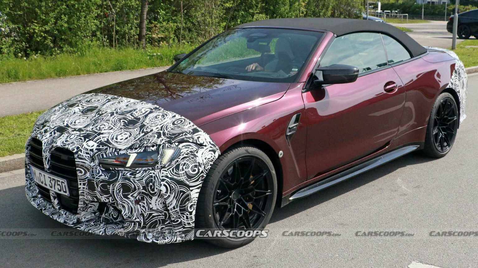 2025 BMW M4 Convertible Spied With CSLLike Features Carscoops