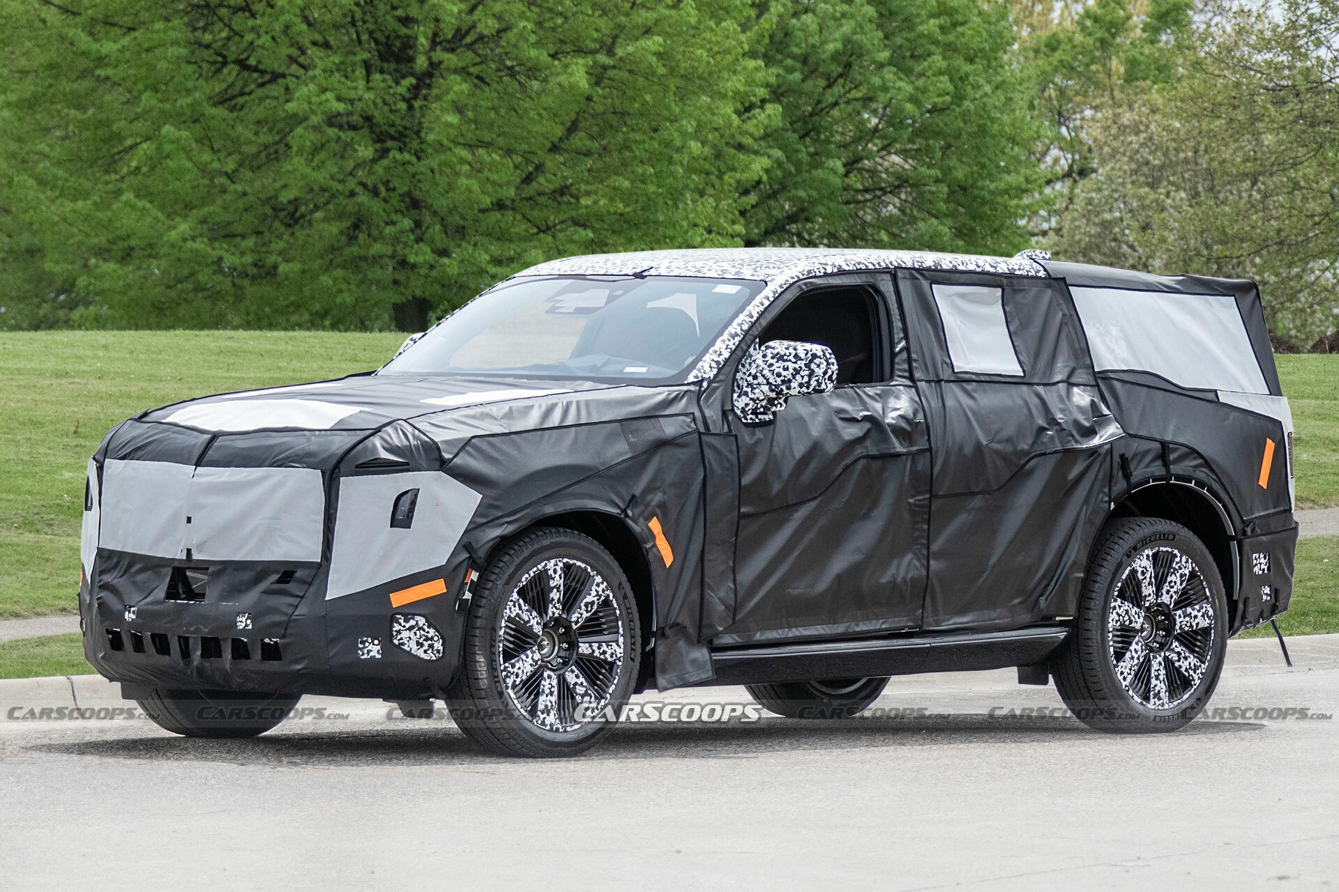 2025 Cadillac Escalade IQ Spied For The First Time As Brand’s Flagship