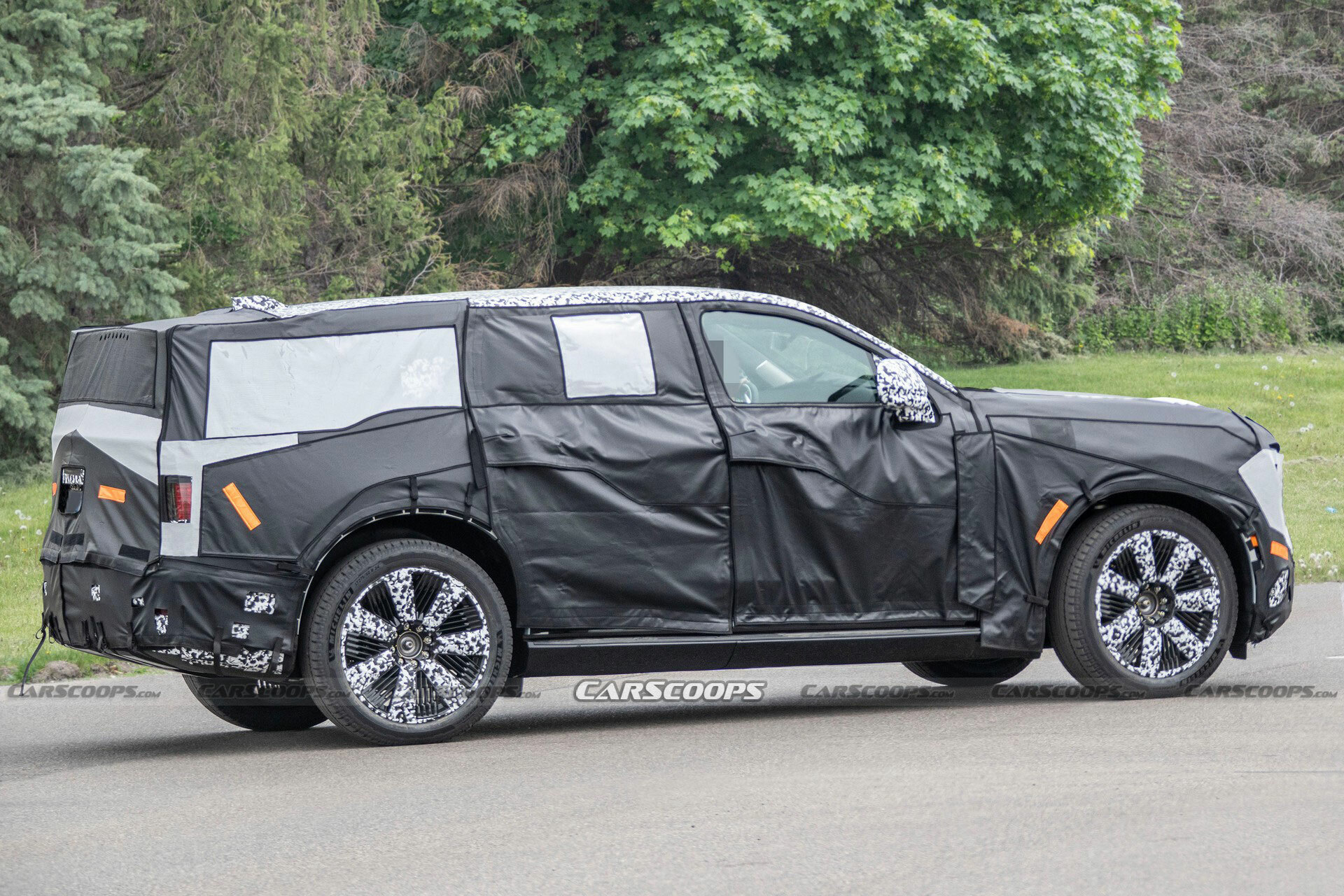 2025 Cadillac Escalade IQ Spied For The First Time As Brand’s Flagship 