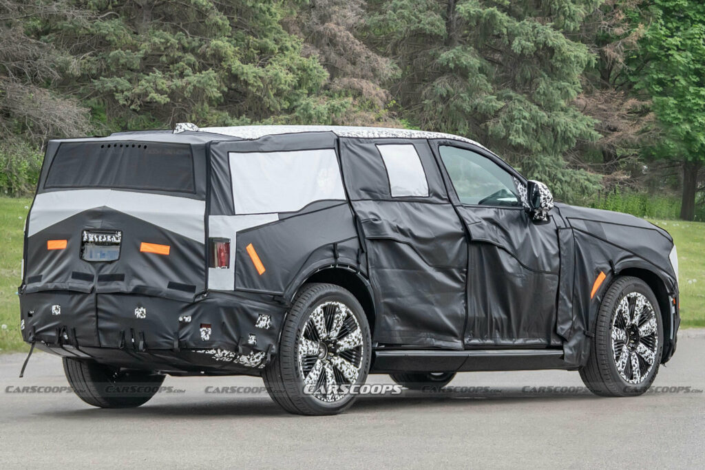 2025 Cadillac Escalade IQ Spied For The First Time As Brand’s Flagship