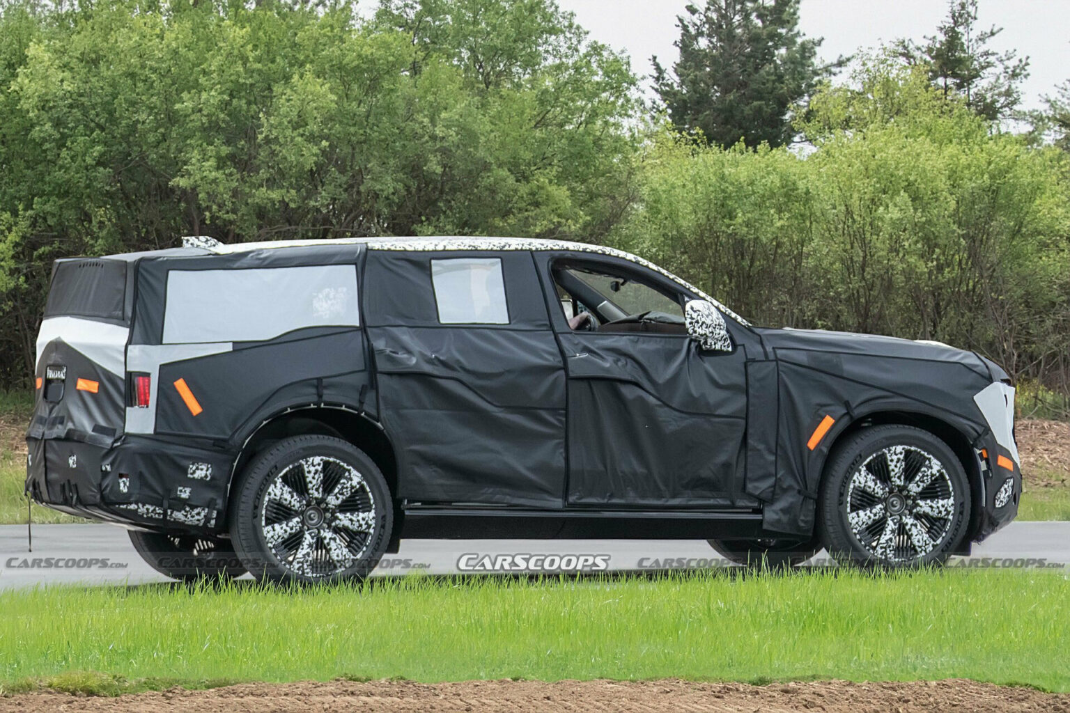 2025 Cadillac Escalade IQ Spied For The First Time As Brand’s Flagship